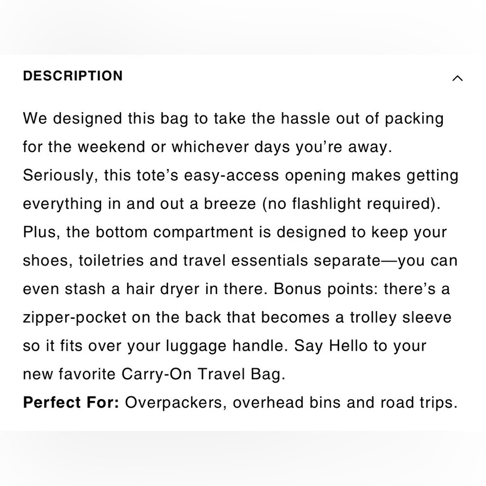 BEIS Gray Travel Bag - Picture 8 of 8